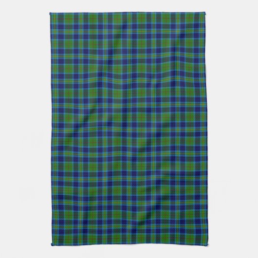 Clan Miller Tartan Theedoek (Verticaal)