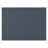 Clan Mitchell Royal Blue en Green Scottish Tartan Tafelkleed (Voorkant (Horizontaal))