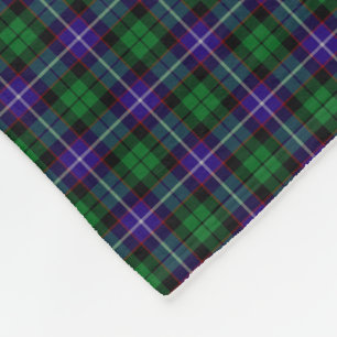 Clan Mitchell Tartan Fleece Deken