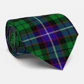 Clan Mitchell Tartan Stropdas (Opgerold)