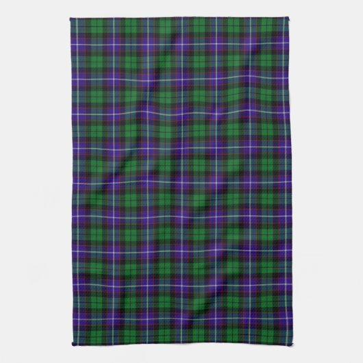Clan Mitchell Tartan Theedoek (Verticaal)