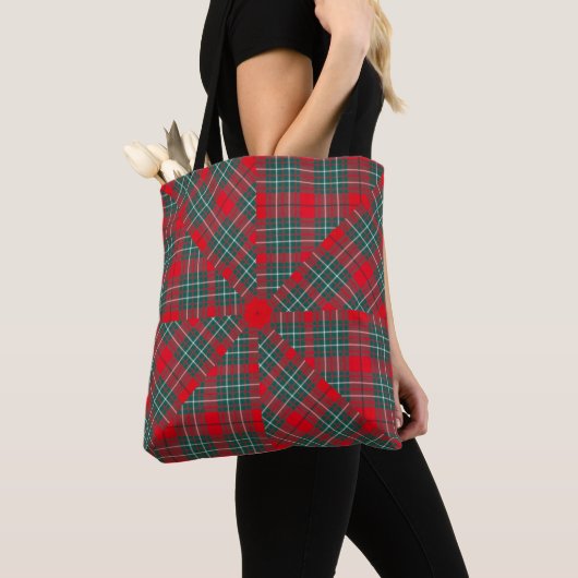 CLAN-MODERN TARTAN KUMMEN TOTE BAG (Dichtbij)