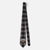 Clan Moffat Tartan en Sporran Stropdas (Voorkant)
