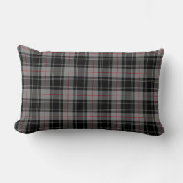 Clan Moffat Tartan Grey and Black Pset Kussen