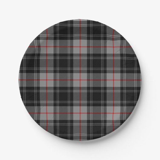 Clan Moffat Tartan Papieren Bordje (Voorkant)