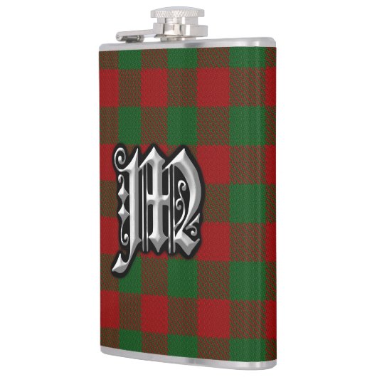 Clan Moncreiffe Moncrief Tartan Old Scotland Flask Heupfles (Links)