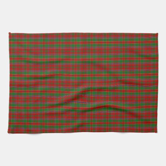 Clan Monro Tartan Theedoek (Horizontaal)