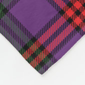 Clan Montgomery Modern Tartan Pset Fleece Deken (Hoek)