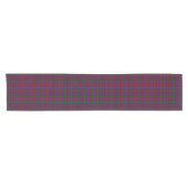Clan Montgomery Paarse Schotse Tartan Korte Tafelloper (Horizontaal)