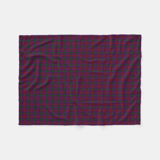 Clan Montgomery Tartan Fleece Deken (Voorkant (Horizontaal))