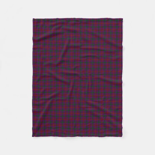 Clan Montgomery Tartan Fleece Deken (Voorkant)