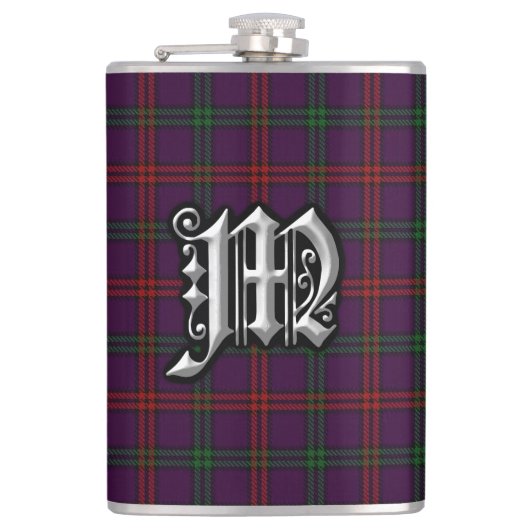 Clan Montgomery Tartan Old Scotland Flask Heupfles (Voorkant)