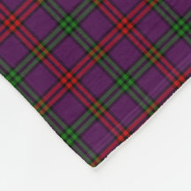 Clan Montgomery Tartan Paars Pset