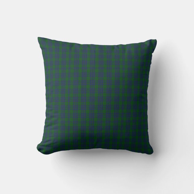 Clan Montgomery Tartan Pset Pillow Kussen (Voorkant)