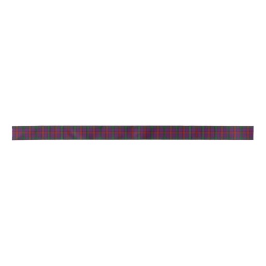 Clan Montgomery Tartan Satijnen Lint (Voorkant)