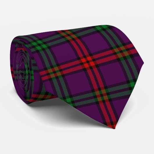 Clan Montgomery Tartan Stropdas (Opgerold)