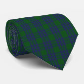 Clan Montgomery Tartan Stropdas (Opgerold)