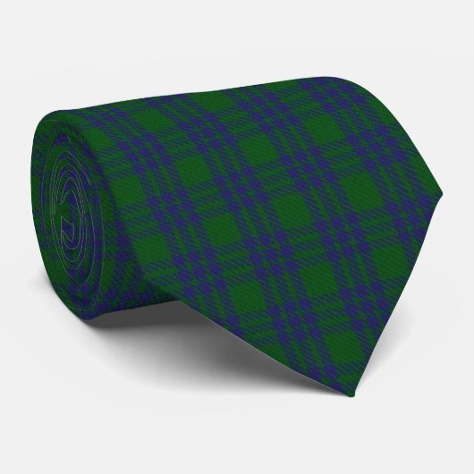 Clan Montgomery Tartan Stropdas (Opgerold)