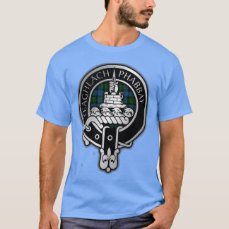 Clan Morrison Crest amp Hunting Tartan T-shirt