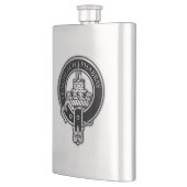 Clan Morrison Crest Flask Flacon (Links)