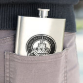 Clan Morrison Crest Flask Flacon (Voorbeeld)