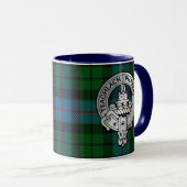 Clan Morrison Crest & Hunting Tartan Mok (Voorkant rechts)