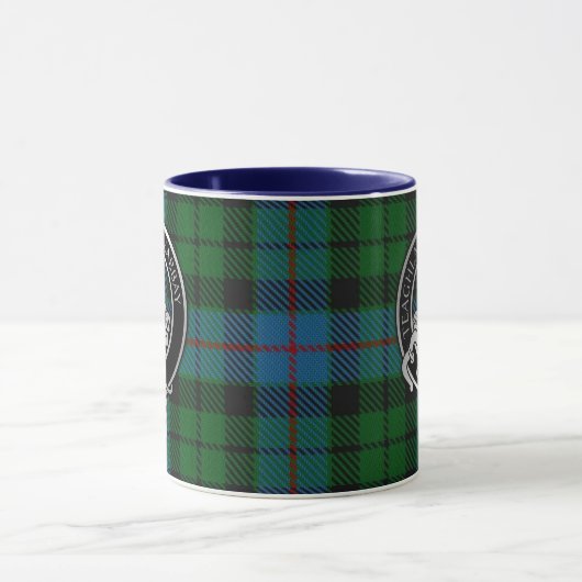 Clan Morrison Crest & Hunting Tartan Mok (Midden)