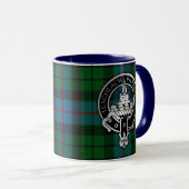 Clan Morrison Crest & Hunting Tartan Mok (Voorkant rechts)