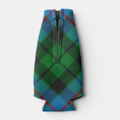 Clan Morrison Crest over het jagen op Tartan Flesjeskoeler (Achterkant)