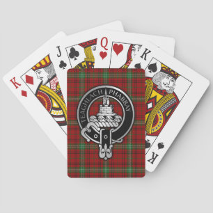 Clan Morrison Crest & Tartan Bicycle Plays Cards Pokerkaarten