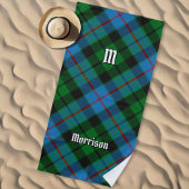 Clan Morrison Hunting Tartan Beach Towel Strandlaken
