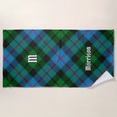 Clan Morrison Hunting Tartan Beach Towel Strandlaken (Voorkant)