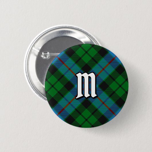 Clan Morrison Hunting Tartan Button (Voorkant /achterkant)