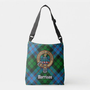 Clan Morrison Hunting Tartan Crossbody Tas