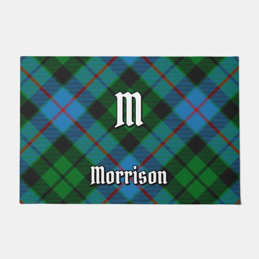 Clan Morrison Hunting Tartan Doormat Deurmat (Voorkant)