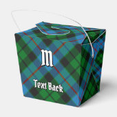 Clan Morrison Hunting Tartan Favor Box Bedankdoosjes (Achterkant)