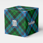 Clan Morrison Hunting Tartan Favor Box Bedankdoosjes (Voorkant Zijde)