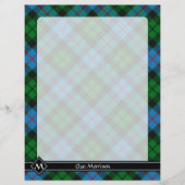 Clan Morrison Hunting Tartan Flyer (Voorkant)