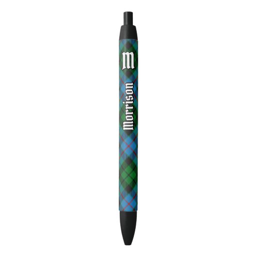 Clan Morrison Hunting Tartan Ink Pen (Voorkant Verticaal)