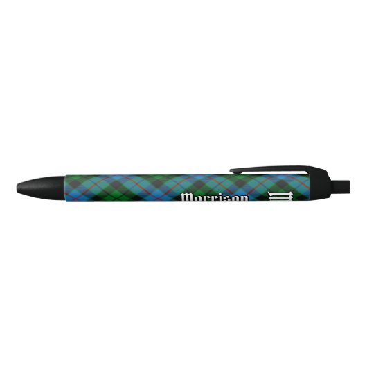 Clan Morrison Hunting Tartan Ink Pen (Bovenkant)