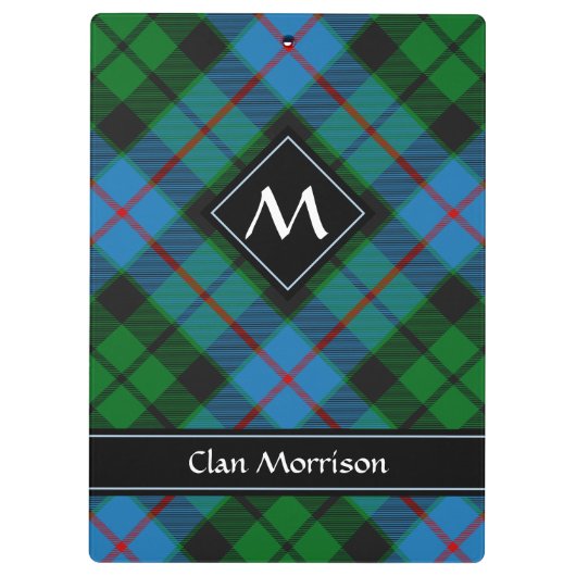 Clan Morrison Hunting Tartan Klembord (Achterkant)
