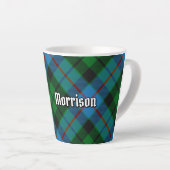 Clan Morrison Hunting Tartan Latte Mok (Rechterhoek)