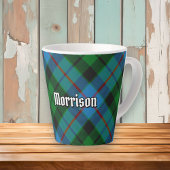 Clan Morrison Hunting Tartan Latte Mok