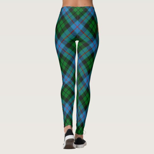 Clan Morrison Hunting Tartan Leggings (Achterkant)
