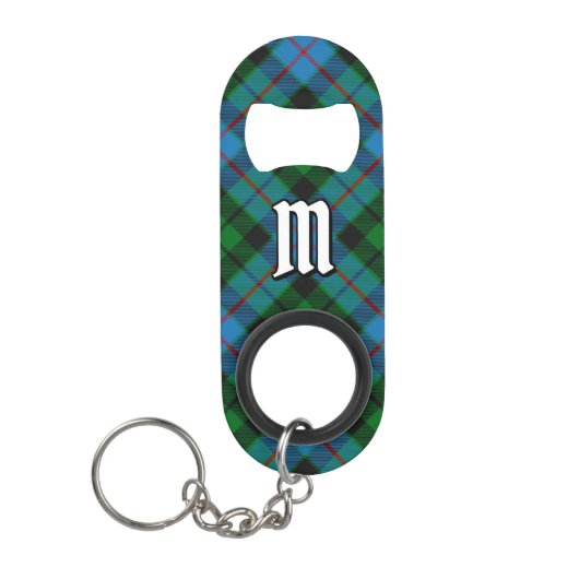 Clan Morrison Hunting Tartan Mini Flessenopener (Voorkant)