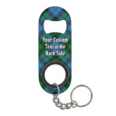 Clan Morrison Hunting Tartan Mini Flessenopener (Achterkant)