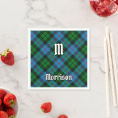 Clan Morrison Hunting Tartan Napkins Servet (Insitu)