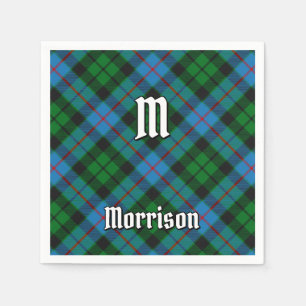 Clan Morrison Hunting Tartan Napkins Servet