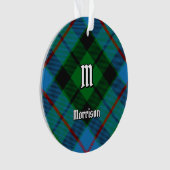 Clan Morrison Hunting Tartan Ornament (voorkant)