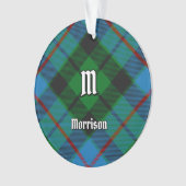 Clan Morrison Hunting Tartan Ornament (voorkant)